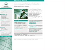 Tablet Screenshot of bvpi.de